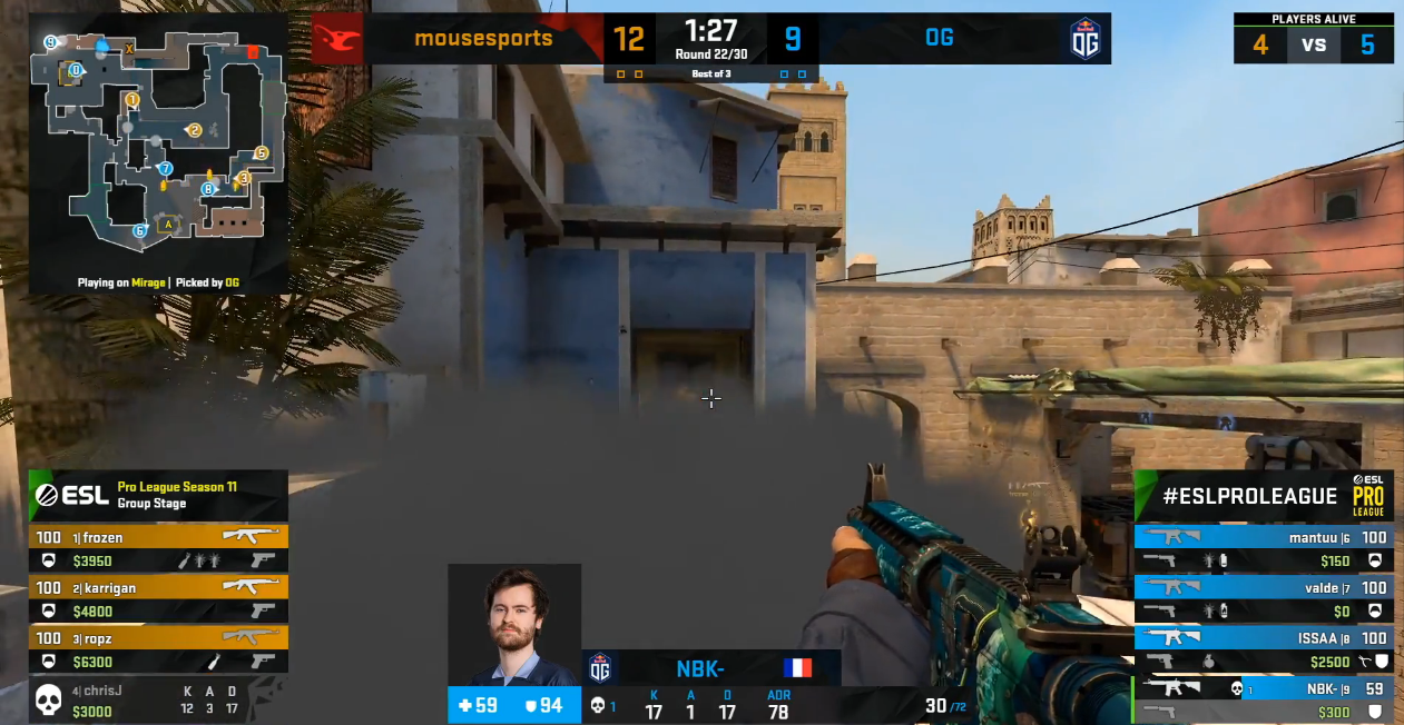 设备故障？关键对局因选手外设问题暂停长达半小时。-多宝电竞